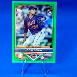 Kodai Senga #9 Topps 2023 NY Mets Rookie Card SP 50/99